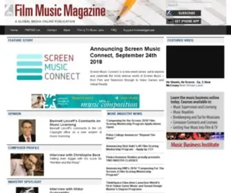 Filmmusicmag.com(Film Music Magazine) Screenshot
