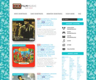 Filmmusic.ru(All soundtracks from movies and gamems on one site download it for free) Screenshot