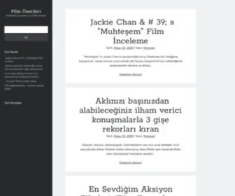 Filmoneri.net(Önerileri) Screenshot