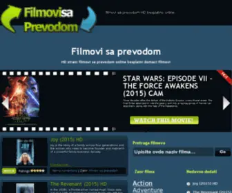 Filmovisaprevodom.com(Filmovi sa prevodom) Screenshot