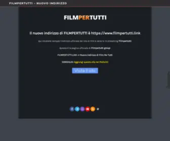 Filmpertutti.group(Film per tutti il nuovo indirizzo di Filmpertutti Filmpertutti Nuovo Indirizzo) Screenshot