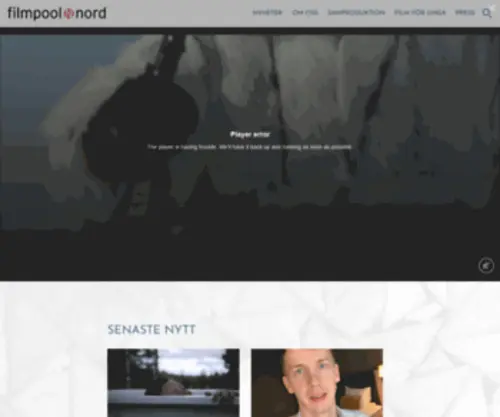 Filmpoolnord.se(Filmpool Nord) Screenshot