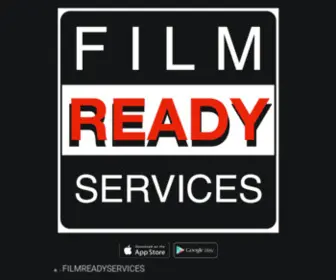Filmreadyservices.com(Motion picture digital camera rental) Screenshot