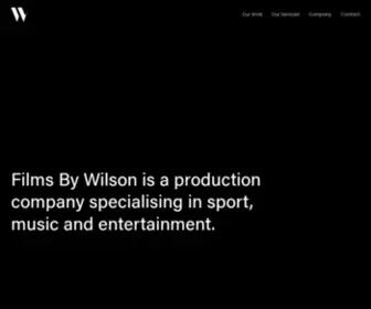 Filmsbywilson.com(Films By Wilson) Screenshot