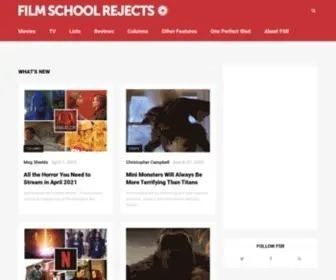 Filmschoolrejects.com(Film School Rejects) Screenshot