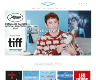 Filmsdulosange.fr(Les films du losange) Screenshot