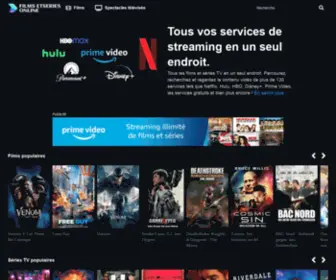Filmsetseries.com(Tous vos services de streaming en un seul endroit) Screenshot
