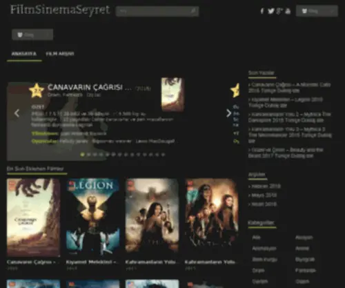 Filmsinemaseyret.com(Online Film izle) Screenshot