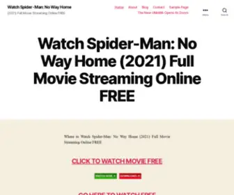 Filmspidermannowayhome.com(Watch Spider) Screenshot