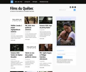 Filmsquebec.com(Films du Qu) Screenshot