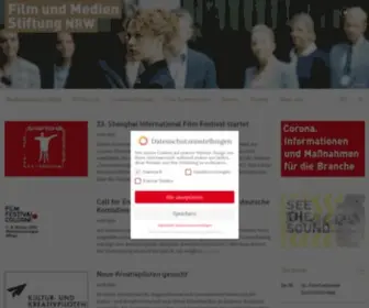 Filmstiftung.de(Und Medienstiftung NRW Film und Medien Stiftung NRW) Screenshot