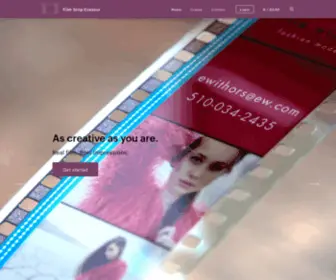 Filmstripcreator.com(Film Strip Creator) Screenshot