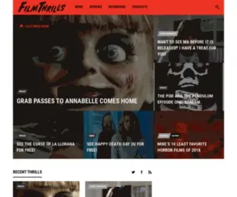 Filmthrills.com(Film Thrills) Screenshot