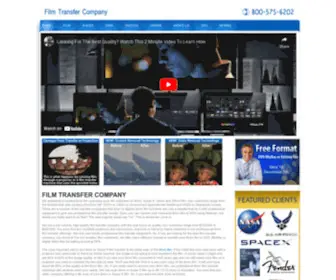 Filmtransfercompany.com(Best Quality Film Transfers In The World) Screenshot