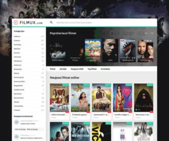 Filmux.live(Filmai internetu) Screenshot