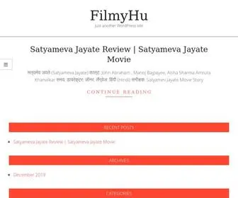 Filmyhu.in(Just another WordPress site) Screenshot