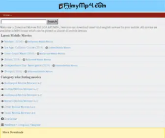 FilmyMP4.com(Download Movies Full 3GP AVI MP4) Screenshot
