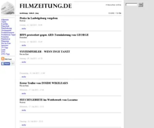 FilmZeitung.de(FilmZeitung) Screenshot