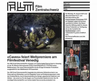 FilmZentralschweiz.ch(Film Zentralschweiz) Screenshot