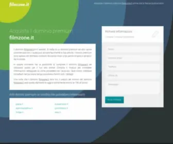 FilmZone.it(Dominio premium in vendita) Screenshot
