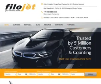 Filojet-Oto.com(Filojet rent car) Screenshot