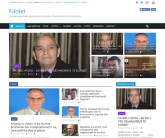 Filolet.com(Revistë elektronike) Screenshot