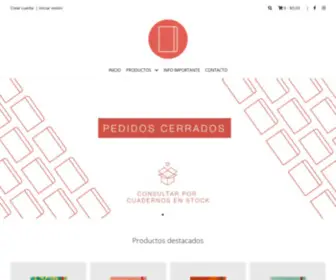 Filomenacuadernos.com.ar(Tienda online de Filomena cuadernos) Screenshot