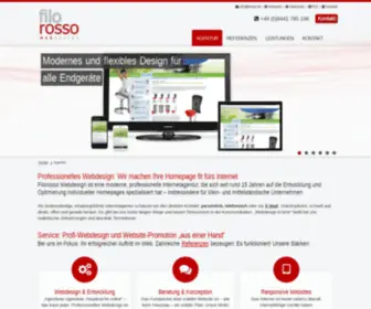 Filorosso.eu(Internetagentur in Pfaffenhofen) Screenshot