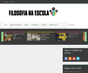 Filosofianaescola.com.br(Filosofia na Escola) Screenshot