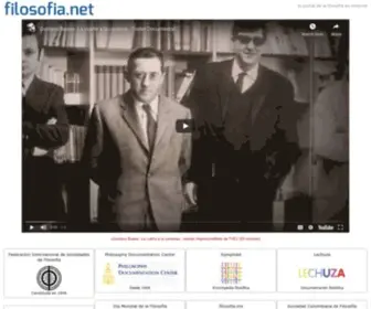 Filosofia.net(Filosofia en internet) Screenshot