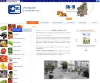 Filpack-Emballage.com(Fruits et légumes) Screenshot