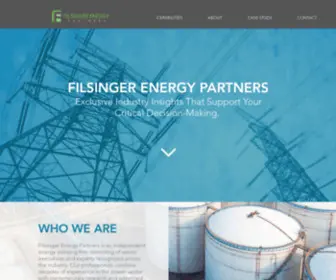 Filsingerenergy.com(Filsinger Energy Partners) Screenshot