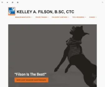 Filsondogschool.com("Filson Is The Best) Screenshot