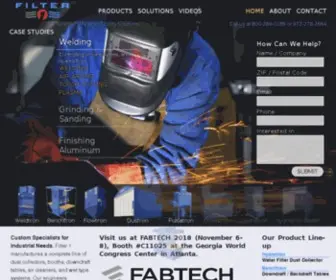 Filter-1.com(Industrial Air Filtration Company) Screenshot