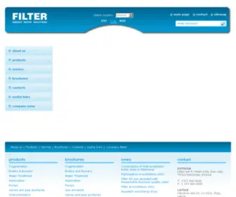 Filter-Group.com(Filter Group) Screenshot