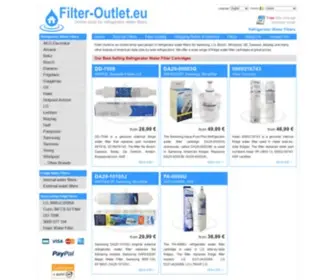 Filter-Outlet.eu(Refrigerator Water Filters) Screenshot