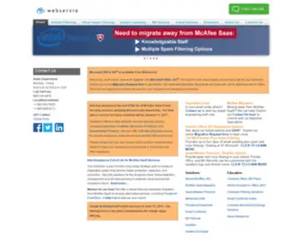 Filter-Spam.net(Webservio Inc) Screenshot