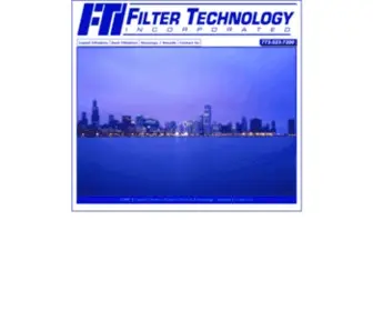 Filter-Technology.com(Filter Technology Inc) Screenshot