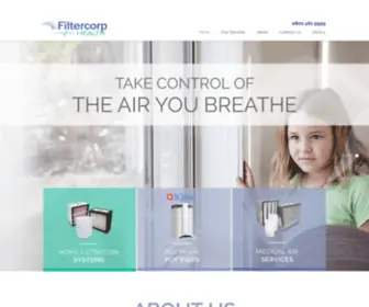 Filtercorphealth.co.nz(Purify Your Air) Screenshot