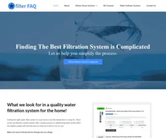 Filterfaq.com(Filter FAQ) Screenshot