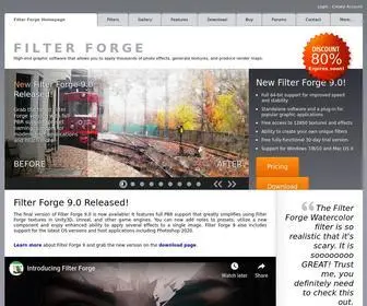 Filterforge.com(A standalone program and a plugin for Adobe Photoshop and Affinity Photo) Screenshot