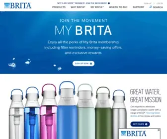 Filterforgood.com(BRITA International) Screenshot