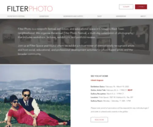 Filterphoto.org(Filter Photo Festival) Screenshot
