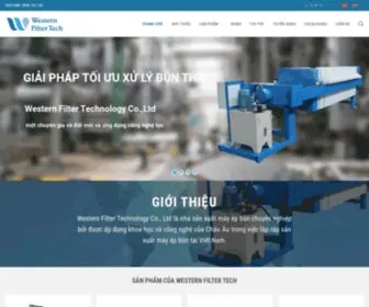 Filterpress.com.vn(Western Filter Technology Co) Screenshot