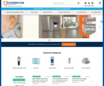 Filtersfast.com(Refrigerator Water Filters) Screenshot
