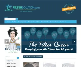 Filtersolution.com(Air Conditioner Filters) Screenshot