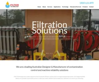 Filtertechnology.com.au(Filter Technology Australia) Screenshot