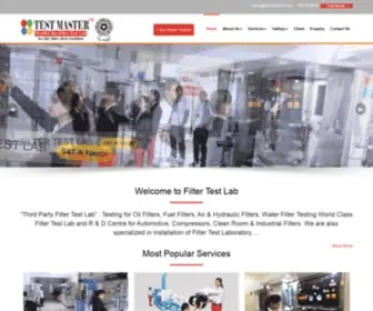 Filtertestlab.com(Filter Test Lab) Screenshot