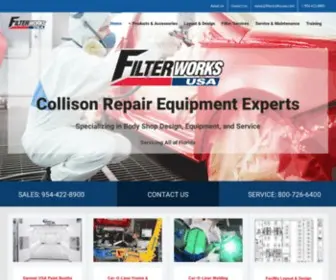 Filterworksusa.com(FilterWorks of Florida) Screenshot