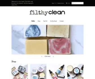Filthycleansoap.com(Filthy clean) Screenshot